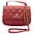 Chanel Matelassé Red Leather  ref.1395290