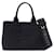 Prada Canapa Preto Lona  ref.1395318