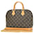 Louis Vuitton Alma Brown Cloth  ref.1395364