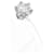 Tiffany & Co Solitaire Silvery Platinum  ref.1395366