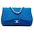 Chanel Timeless Blue Cloth  ref.1395394