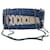 Bolsa de couro azul Chanel com lantejoulas, Bolsa Paris-Cuba. Multicor  ref.1395464