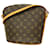 Louis Vuitton Drouot Marrom Lona  ref.1395469