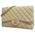 Chanel Matelassé Beige Leder  ref.1395472