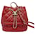 Cordon Chanel Cuir Rouge  ref.1395524