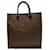 Louis Vuitton Sac Plat Brown Cloth  ref.1395572