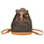 Louis Vuitton Montsouris Toile Marron  ref.1395629