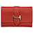 Hermès Béarn Red Leather  ref.1395657
