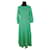 Eric Bompard Cotton dress Green  ref.1395675