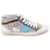 Golden Goose Silver sneakers Silvery  ref.1395677