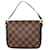 Louis Vuitton Trousse makeup Brown Cloth  ref.1395737