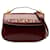 Bolso satchel Dior oblicuo de cuero rojo Roja  ref.1395751