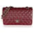 Timeless Chanel Burgundy Quilted Caviar Medium Classic Double Flap Bag Dark red Leather  ref.1395765