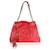 Gucci Red Pebbled Calfskin Soho Disco Chain Tote Leather  ref.1395789