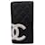 Chanel Cambon Negro Cuero  ref.1395926