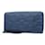 Louis Vuitton Zippy Wallet Cuir Bleu  ref.1395960