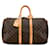 Louis Vuitton Keepall 45 Brown Leather  ref.1395966