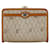 Dior Honeycomb Canvas Clutch Bag  Canvas Vanity Bag in Good condition Cloth  ref.1396003