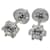 & Other Stories [LuxUness] Boucles d'oreilles clous diamant platine Boucles d'oreilles en métal en excellent état  ref.1396024