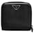 Prada Saffiano Zip Around Coin Case  Leather Short Wallet M170 in Good condition  ref.1396091