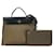 Hermès Hermes Toile Herbag Zip 31 Canvas Handtasche in gutem Zustand Leinwand  ref.1396163