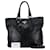 Prada Leather Logo Handbag BN2865 in Very Good Condition Black  ref.1396185