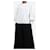 Isabel Marant Etoile Camisa branca bordada de manga bufante - tamanho UK 6 Branco Algodão  ref.1396207