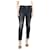 Saint Laurent Black slim-fit jeans - size UK 10 Cotton  ref.1396225