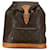 Louis Vuitton Montsouris MM Brown Cloth  ref.1396279