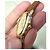 Reloj LIP classics con correa de cuero estilo cocodrilo - NUEVO Castaño Beige Dorado - vista 4