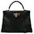 Hermès Hermes Kelly 32 Nero Pelle  ref.1396305