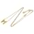 Louis Vuitton Alfabeto Lv&me D'oro Placcato in oro  ref.1396307