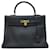 Hermès Hermes Kelly 35 Cuir Noir  ref.1396312