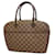 Louis Vuitton Sarria Brown Cloth  ref.1396375