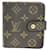 Louis Vuitton Compact zip Marrom Lona  ref.1396381