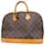 Louis Vuitton Alma Brown Cloth  ref.1396455