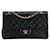 Timeless Chanel Matelassé Black Leather  ref.1396515