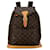 Louis Vuitton Brown Monogram Montsouris GM Light brown Leather Cloth  ref.1396524