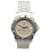Reloj profesional Tag Heuer de cuarzo plateado y acero inoxidable Plata Metal  ref.1396557