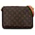 Louis Vuitton Brown Monogram Musette Tango Short Strap Leather Cloth  ref.1396559