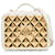 Chanel White Golden Plate Vanity Case Leather  ref.1396585