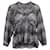 Blusa estampada Isabel Marant en seda gris  ref.1396626