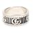 Anello G Ring in metallo foderato in argento sterling Gucci 551899 In ottime condizioni  ref.1396658
