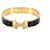 Hermès Bracciale rigido in metallo Hermes Clic H in buone condizioni  ref.1396701