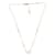 Collar con colgante de CD de cristal Dior Collar de metal en excelentes condiciones  ref.1396713