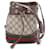 Gucci Mini GG Supreme Ophidia Bucket Bag Canvas Crossbody Bag 550620 in Excellent condition Cloth  ref.1396720