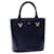 Bolsa de mão VALENTINO em couro azul marinho Auth bs14522  ref.1396768