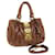 Bolso de mano Miu Miu Materasse Cuero 2way Marrón Auth bs14570 Castaño  ref.1396797