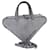 BALENCIAGA Triangle Duffle XS Hand Bag Leather 2way Silver 531048 Auth 74610 Silvery  ref.1396814
