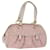 Céline CELINE Macadam Canvas Hand Bag Pink Auth 75323  ref.1396858